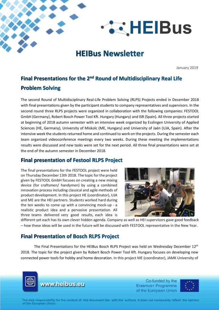HEIBus Newsletter 5